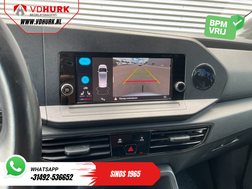 Volkswagen Caddy Cargo Maxi Bestelbus 2.0 TDI 125 pk DSG Aut. LED/ Adapt.Cruise/ Leder/ Standkachel/ Carplay/ Virtual Cockpit/ Stoelverw./ 2x Schuifdeur/ Camera/17”LM 14