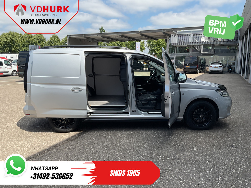 Volkswagen Caddy Cargo Maxi Bestelbus 2.0 TDI 125 pk DSG Aut. LED/ Adapt.Cruise/ Leder/ Standkachel/ Carplay/ Virtual Cockpit/ Stoelverw./ 2x Schuifdeur/ Camera/17”LM 9