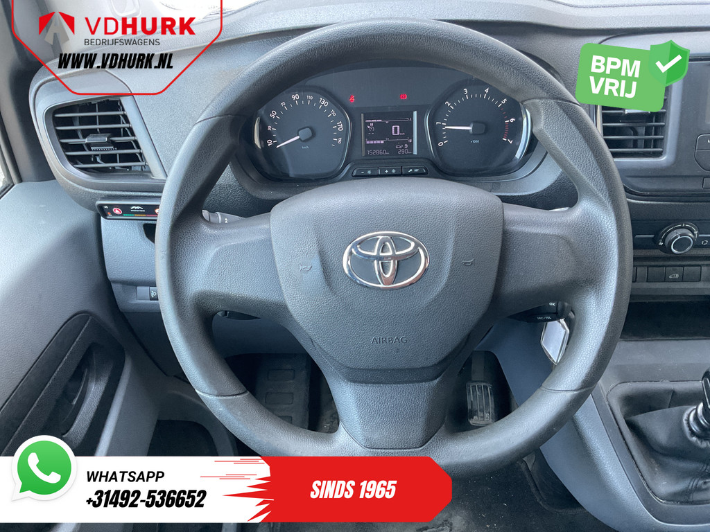 Toyota ProAce Worker Bestelbus 2.0 125 pk L3 2x Schuifdeur/ Inrichting/ Airco/ Cruise/ PDC 13