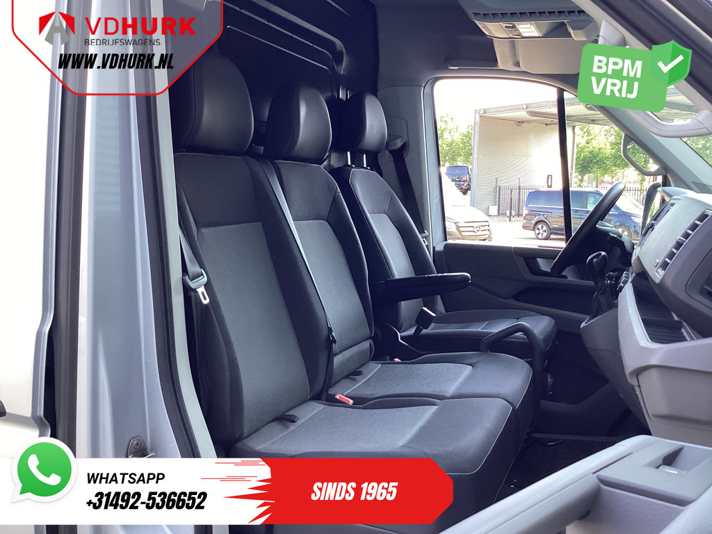 Volkswagen Crafter Bestelbus 2.0 TDI 140 pk DSG Aut. L3H3 LED/ 270Gr.deuren/ Gev.Stoel/ Massage/ Standkachel/ Carplay/ Camera/ PDC/ Cruise/ Trekhaak/ Airco 11