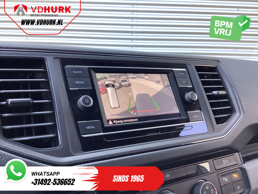 Volkswagen Crafter Bestelbus 2.0 TDI 140 pk DSG Aut. L3H3 LED/ 270Gr.deuren/ Gev.Stoel/ Massage/ Standkachel/ Carplay/ Camera/ PDC/ Cruise/ Trekhaak/ Airco 16