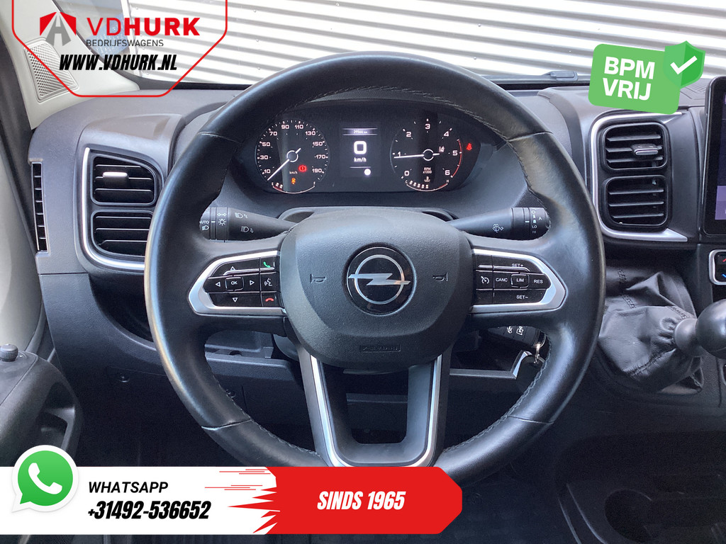 Opel Movano Bestelbus 140 pk L4H2 270Gr.deuren/ Carplay/ Navi/ Camera/ Climate/ PDC/ Cruise 12