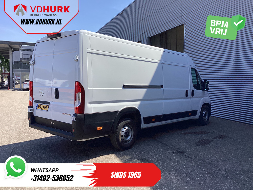 Opel Movano Bestelbus 140 pk L4H2 270Gr.deuren/ Carplay/ Navi/ Camera/ Climate/ PDC/ Cruise 9