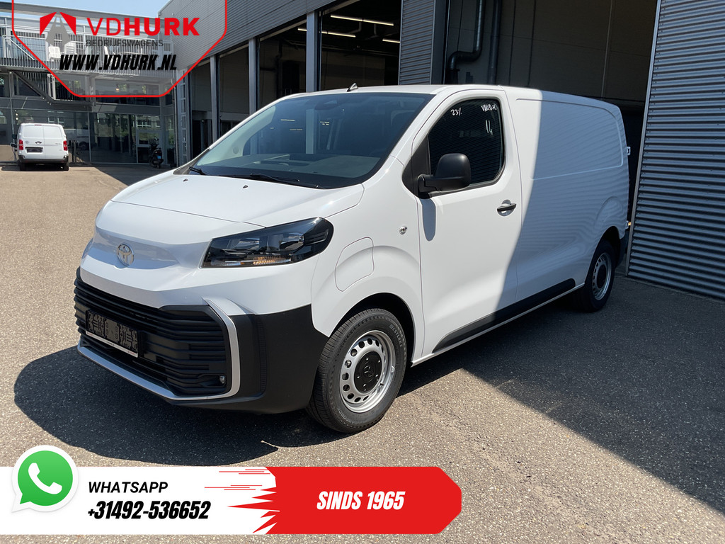 Toyota e-ProAce Worker Bestelbus 230 km WLTP Adapt.Cruise/ Standkachel/ Stuurverw./ Carplay/ Airco/ Camera/ PDC 7