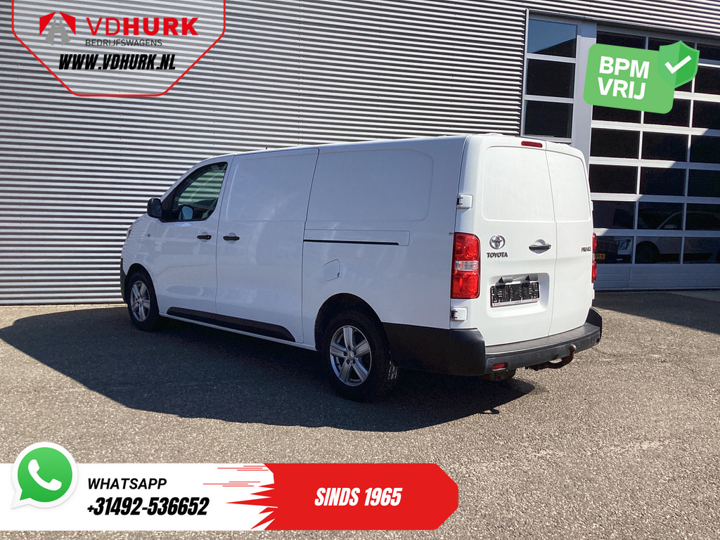 Toyota ProAce Worker Bestelbus 2.0 125 pk L3 Adapt.Cruise/ 2x Schuifdeur/ Head-Up/ Standkachel/ Stoelverw./ PDC/ LMV/ Trekhaak/ Airco 1