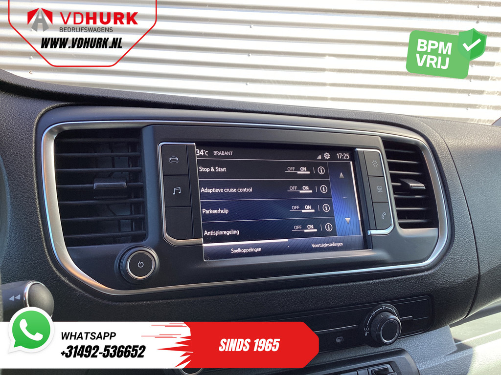 Toyota ProAce Worker Bestelbus 2.0 125 pk L3 Adapt.Cruise/ 2x Schuifdeur/ Head-Up/ Standkachel/ Stoelverw./ PDC/ LMV/ Trekhaak/ Airco 10