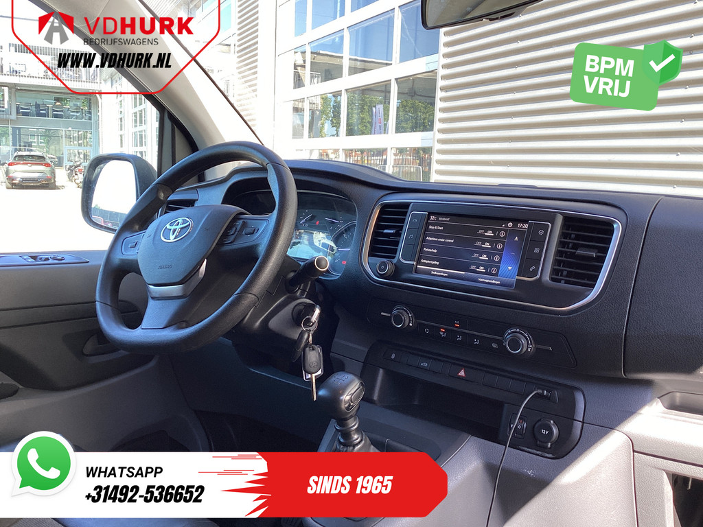 Toyota ProAce Worker Bestelbus 2.0 125 pk L3 Adapt.Cruise/ 2x Schuifdeur/ Head-Up/ Standkachel/ Stoelverw./ PDC/ LMV/ Trekhaak/ Airco 2