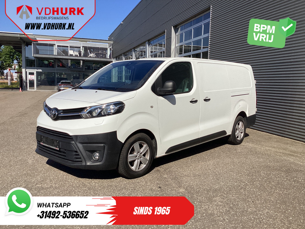 Toyota ProAce Worker Bestelbus 2.0 125 pk L3 Adapt.Cruise/ 2x Schuifdeur/ Head-Up/ Standkachel/ Stoelverw./ PDC/ LMV/ Trekhaak/ Airco 5
