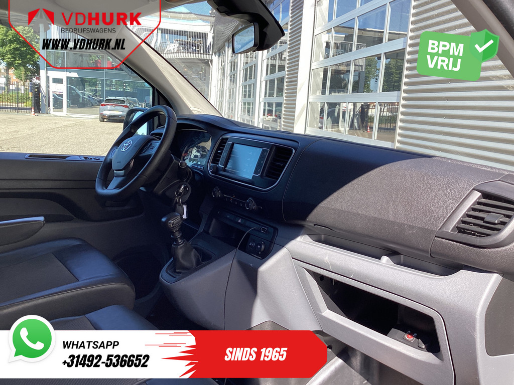 Toyota ProAce Worker Bestelbus 2.0 125 pk L3 Adapt.Cruise/ 2x Schuifdeur/ Head-Up/ Standkachel/ Stoelverw./ PDC/ LMV/ Trekhaak/ Airco 7