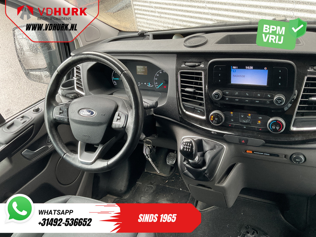 Ford Transit Custom Bestelbus 2.0 TDCI 130 pk L2 2.8t Trekverm./ Stoelverw./ Airco/ Cruise/ 16”LMV/ PDC 9