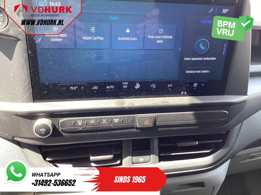 Ford Transit Custom Bestelbus 2.0 TDCI L2 Trend LED/ Carplay/ Camera/ Climate/ PDC/ Cruise 11