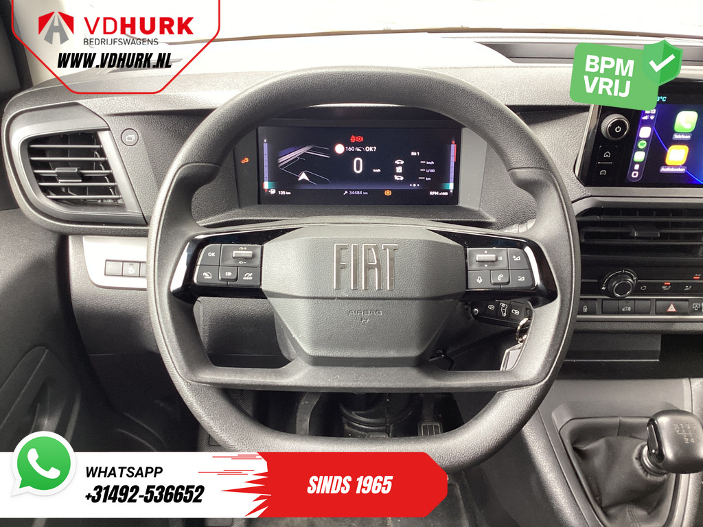 Fiat Scudo Bestelbus Fiat Scudo 2.0 HDI 145 pk Aut. L2 Virtual Cockpit/ Carplay/ Navi/ Camera/ PDC/ Cruise/ Airco 11