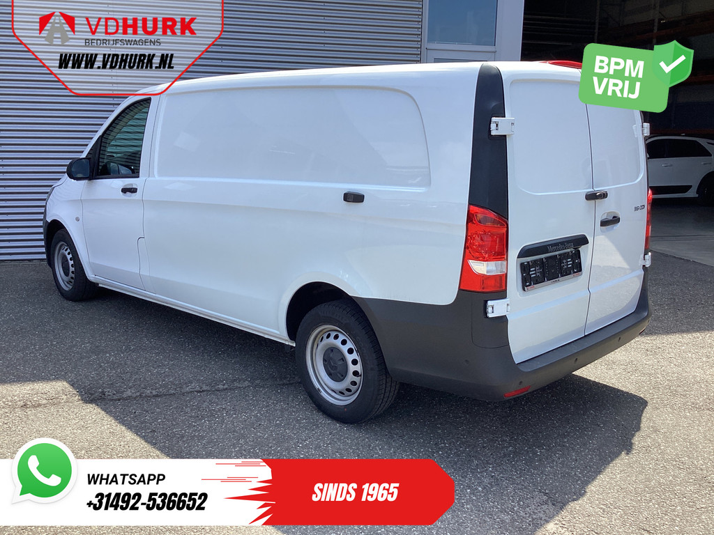 Mercedes-Benz Vito Bestelbus 116 CDI Aut. L3 XL 270Gr.deuren/ Stoelverw./ Carplay/ Navi/ Camera/ PDC/ Cruise/ Airco 1