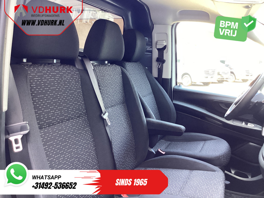 Mercedes-Benz Vito Bestelbus 116 CDI Aut. L3 XL 270Gr.deuren/ Stoelverw./ Carplay/ Navi/ Camera/ PDC/ Cruise/ Airco 10