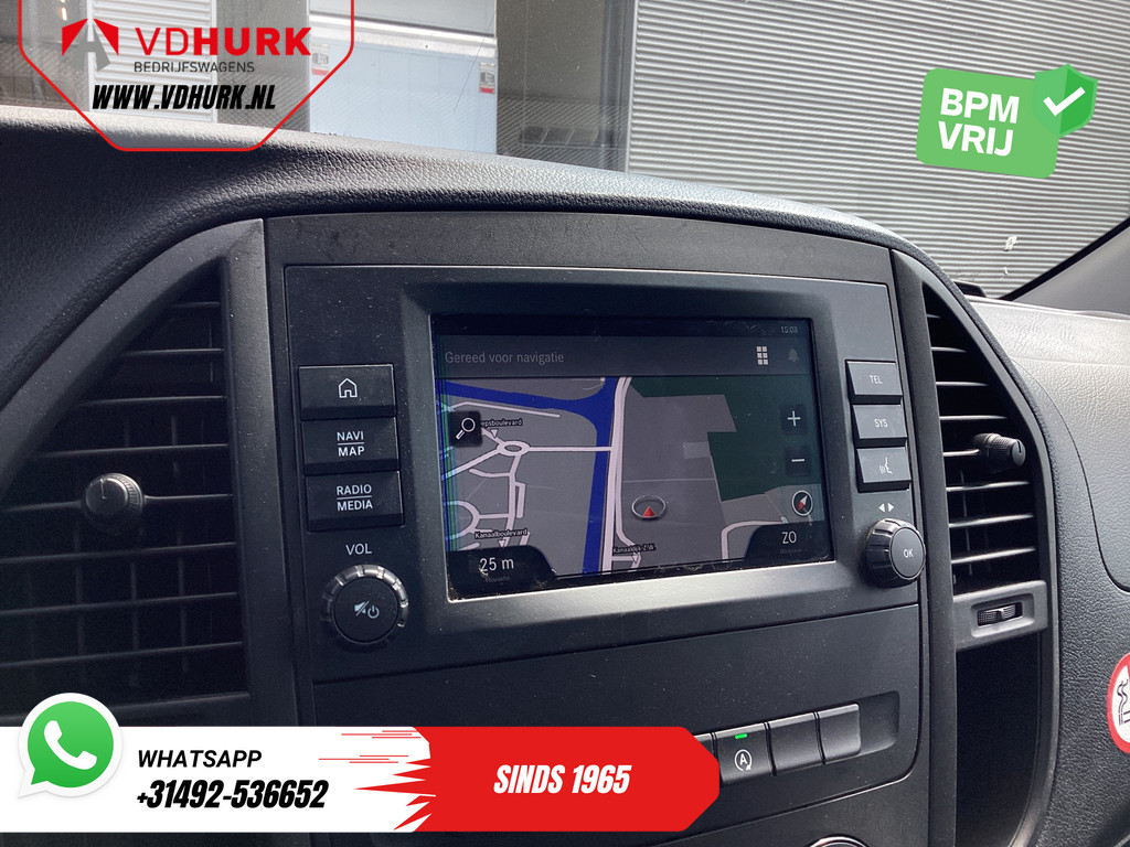 Mercedes-Benz Vito Bestelbus 116 CDI Aut. L3 XL 270Gr.deuren/ Stoelverw./ Carplay/ Navi/ Camera/ PDC/ Cruise/ Airco 13