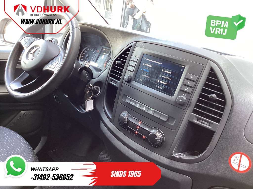 Mercedes-Benz Vito Bestelbus 116 CDI Aut. L3 XL 270Gr.deuren/ Stoelverw./ Carplay/ Navi/ Camera/ PDC/ Cruise/ Airco 2