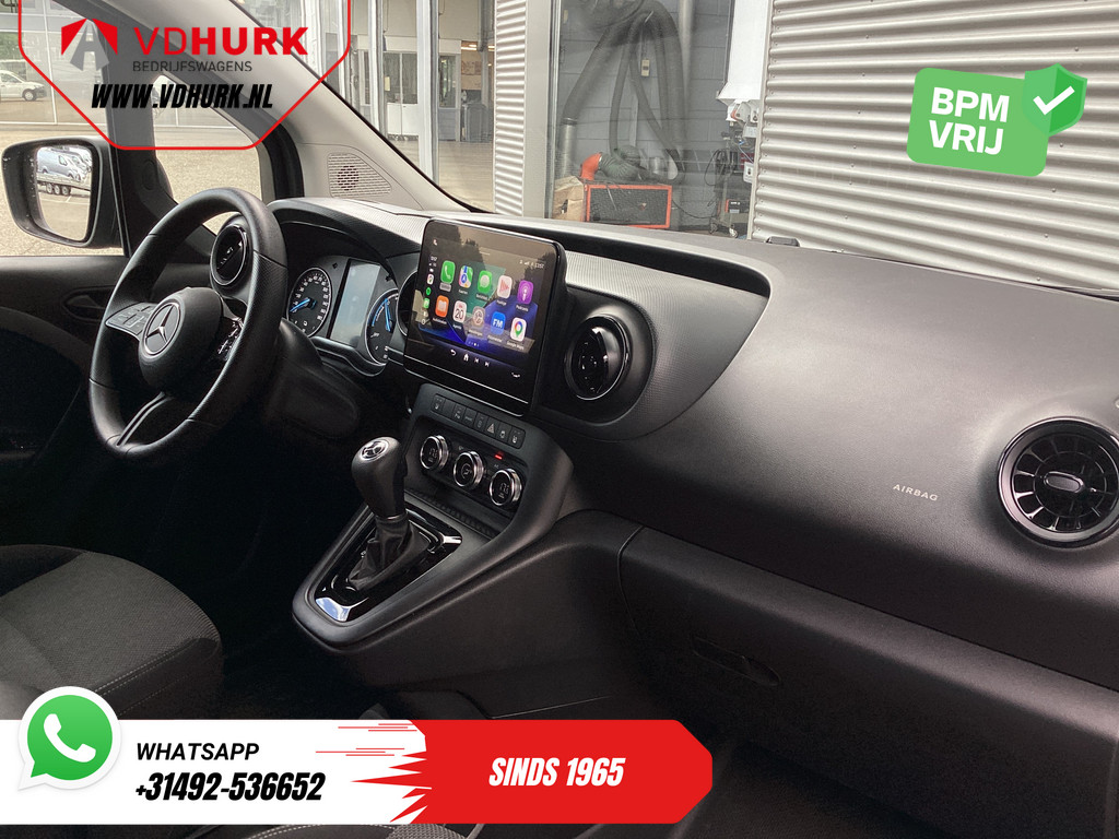 Mercedes-Benz eCitan Bestelbus 112 Pro 51 kWh 280 km WLTP Snellader/ Stoelverw./ CarPlay/ Navi/ Camera/ Climate/ PDC/ Cruise 10
