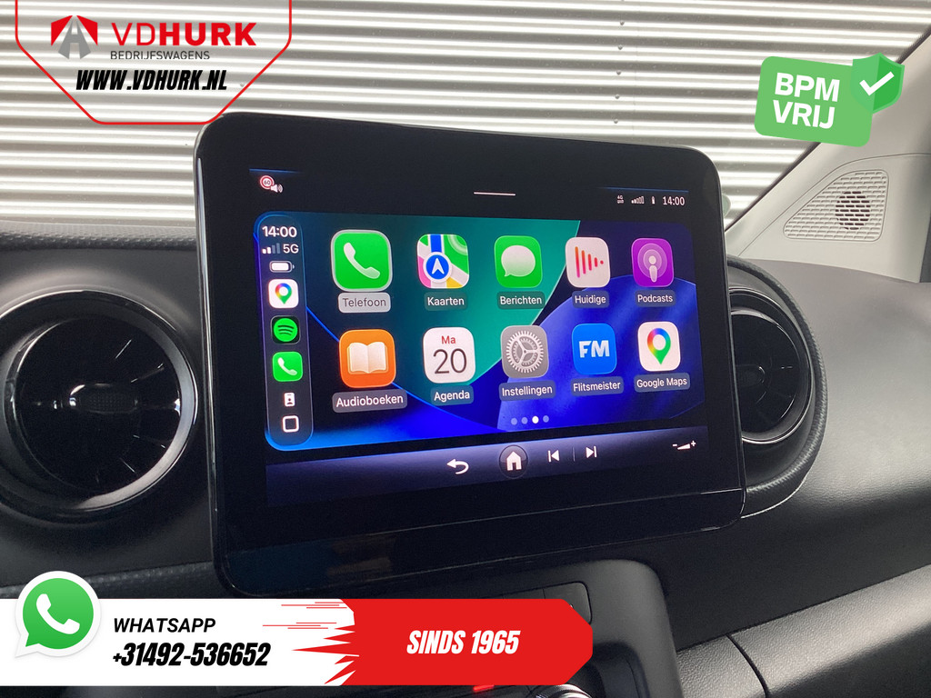 Mercedes-Benz eCitan Bestelbus 112 Pro 51 kWh 280 km WLTP Snellader/ Stoelverw./ CarPlay/ Navi/ Camera/ Climate/ PDC/ Cruise 14