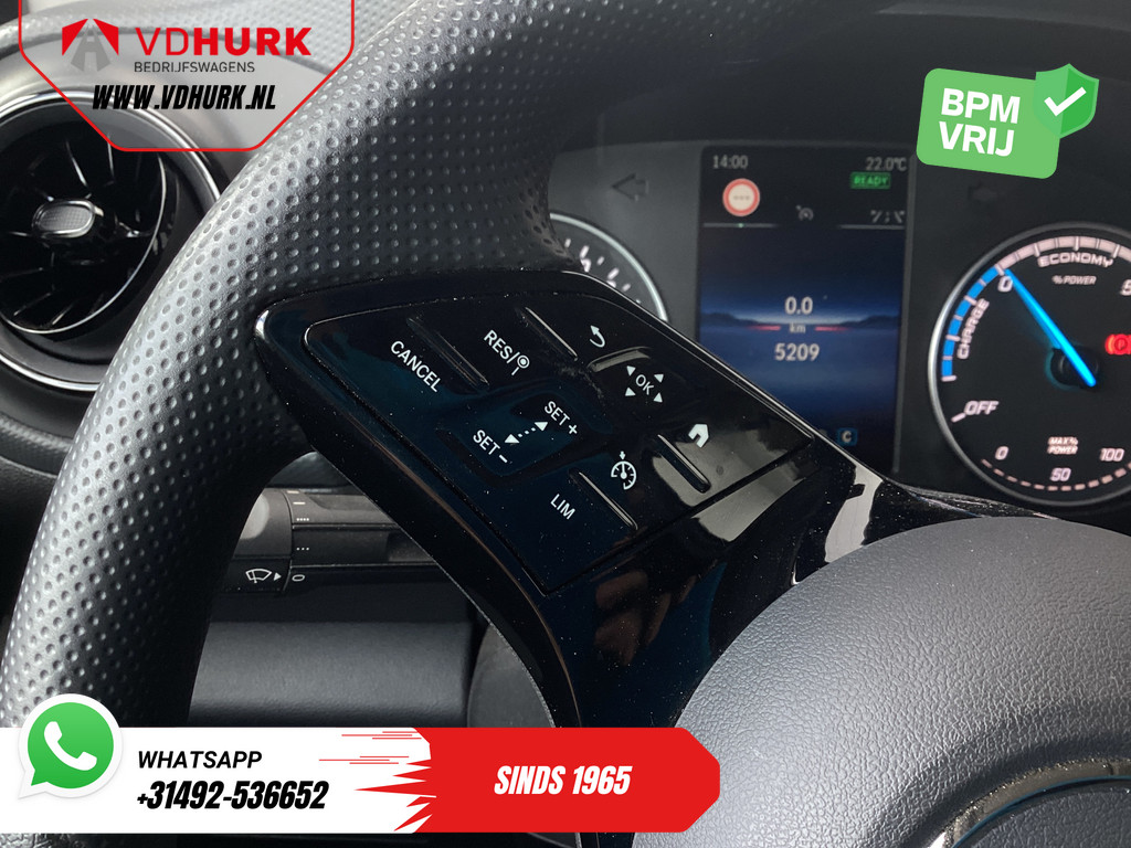 Mercedes-Benz eCitan Bestelbus 112 Pro 51 kWh 280 km WLTP Snellader/ Stoelverw./ CarPlay/ Navi/ Camera/ Climate/ PDC/ Cruise 18
