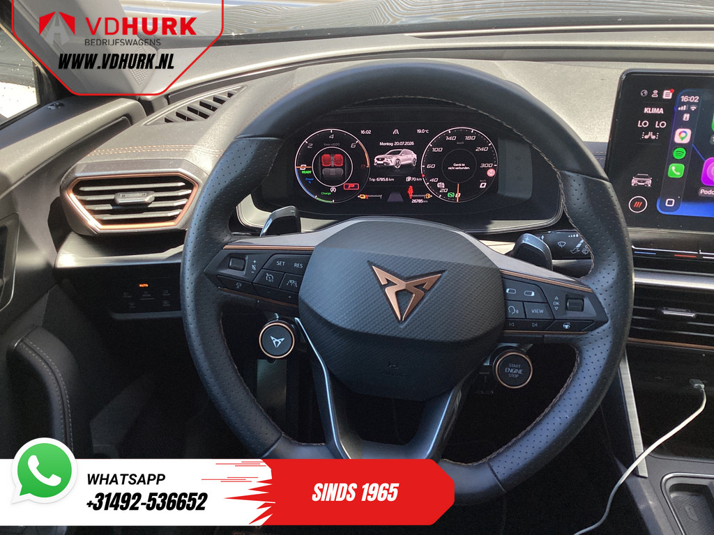 CUPRA Formentor SUV 1.4 e-Hybrid 245 pk VZ Performance Tribe Edition Elek.Klep/ Memory/ Matrix/ Standkachel/ Adapt. Cruise/ Carplay/ Camera/ Stoelve 13
