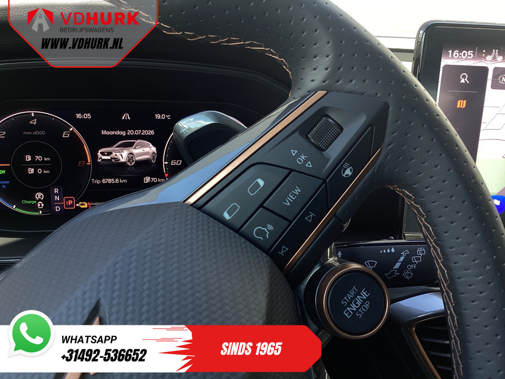 CUPRA Formentor SUV 1.4 e-Hybrid 245 pk VZ Performance Tribe Edition Elek.Klep/ Memory/ Matrix/ Standkachel/ Adapt. Cruise/ Carplay/ Camera/ Stoelve 21