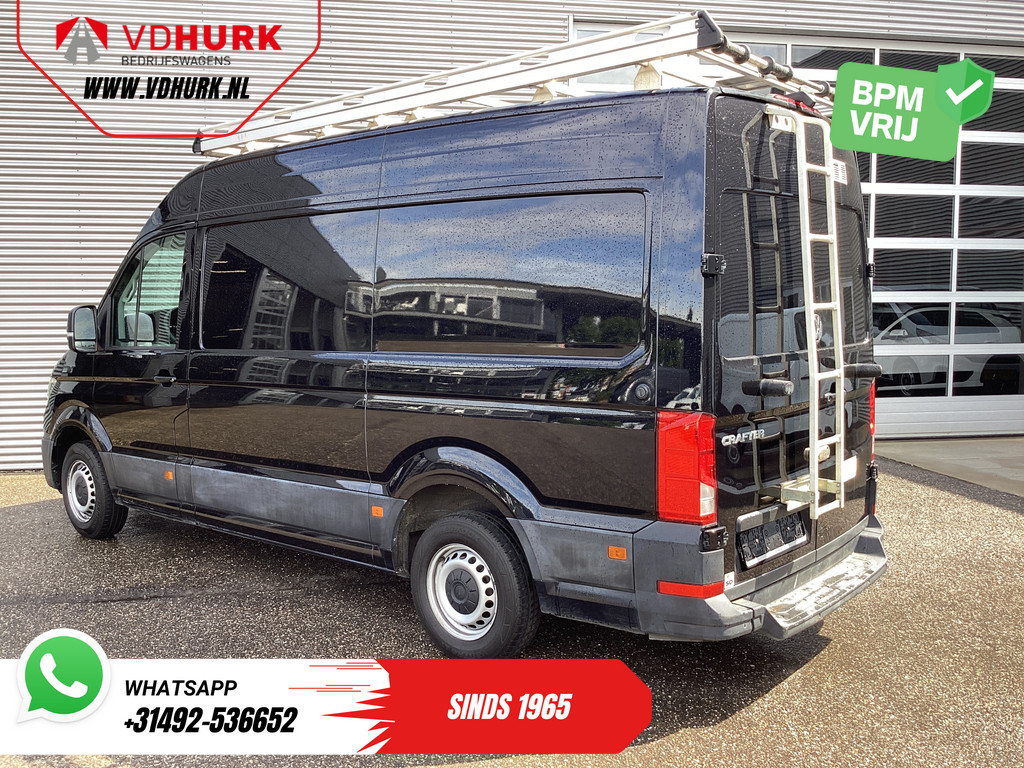 Volkswagen Crafter Bestelbus 35 2.0 TDI 180 pk DSG Aut. L3H3 Imperiaal + Trap/ 270Gr.deuren/ Gev.stoel/ Carplay/ Navi/ Camera/ PDC/ Cruise/ Airco 1