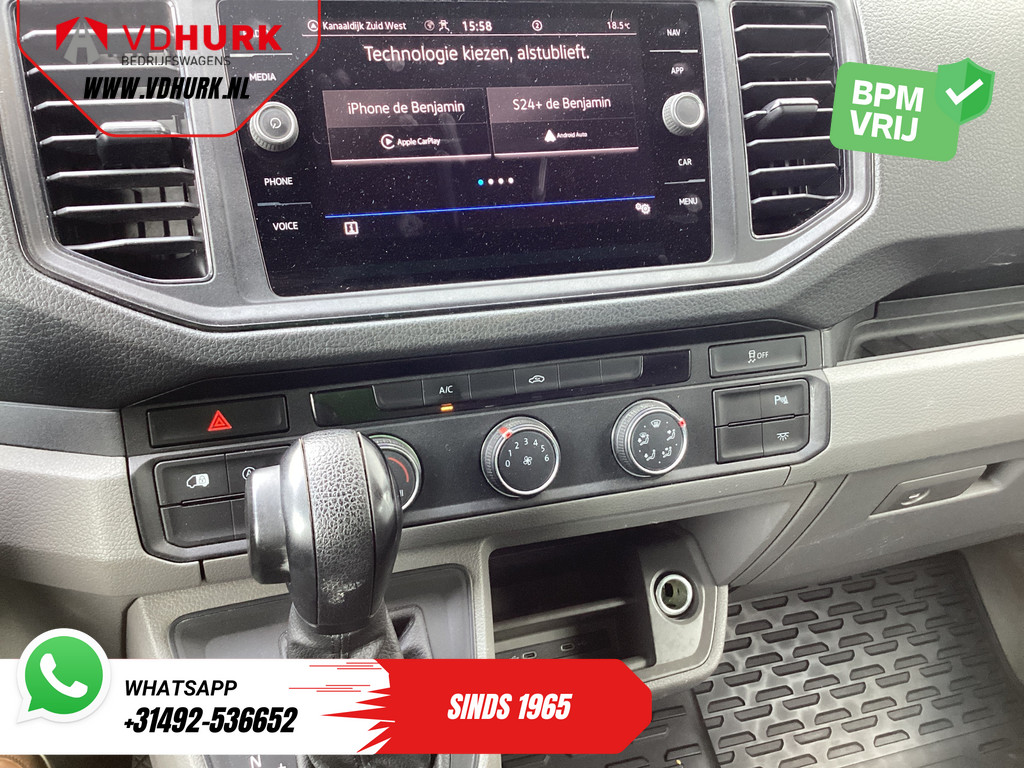 Volkswagen Crafter Bestelbus 35 2.0 TDI 180 pk DSG Aut. L3H3 Imperiaal + Trap/ 270Gr.deuren/ Gev.stoel/ Carplay/ Navi/ Camera/ PDC/ Cruise/ Airco 11