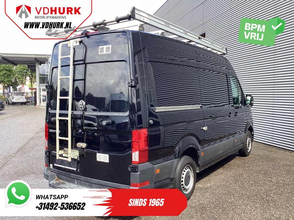 Volkswagen Crafter Bestelbus 35 2.0 TDI 180 pk DSG Aut. L3H3 Imperiaal + Trap/ 270Gr.deuren/ Gev.stoel/ Carplay/ Navi/ Camera/ PDC/ Cruise/ Airco 8