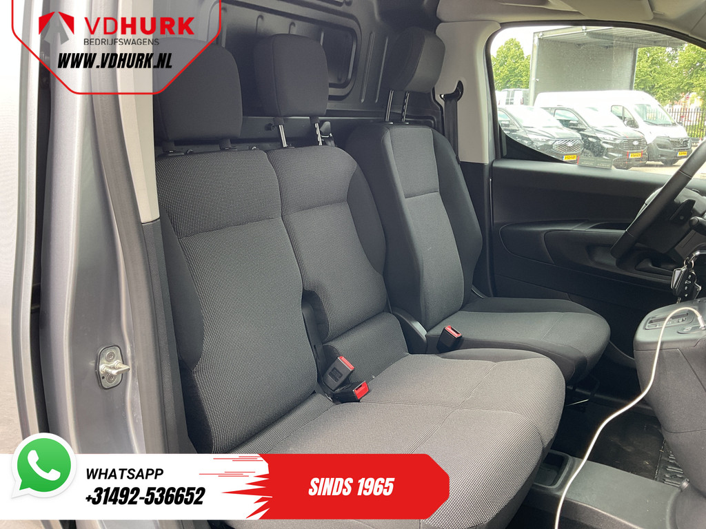 Toyota PROACE CITY Electric Bestelbus 50 kWh 340km WLTP L2 LED/ 3Pers./ Snellader/ Standkachel/ Stoelverw./ Stuurverw./ Carplay/ Camera/ PDC/ Cruise/ Airco 12