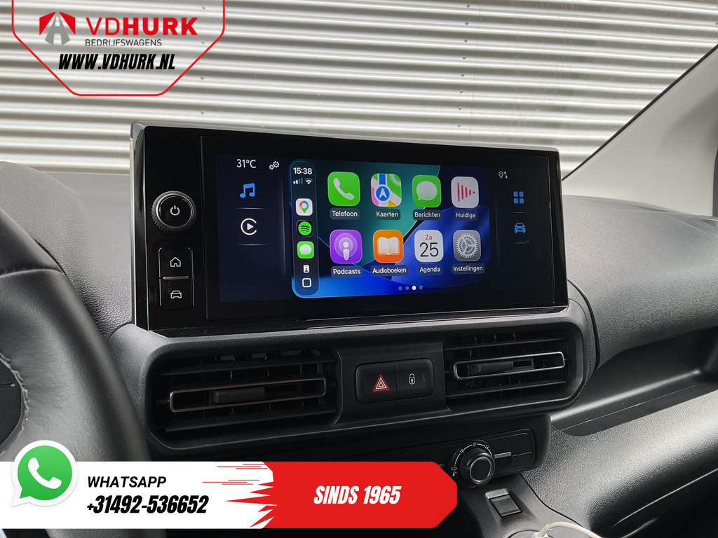 Toyota PROACE CITY Electric Bestelbus 50 kWh 340km WLTP L2 LED/ 3Pers./ Snellader/ Standkachel/ Stoelverw./ Stuurverw./ Carplay/ Camera/ PDC/ Cruise/ Airco 14