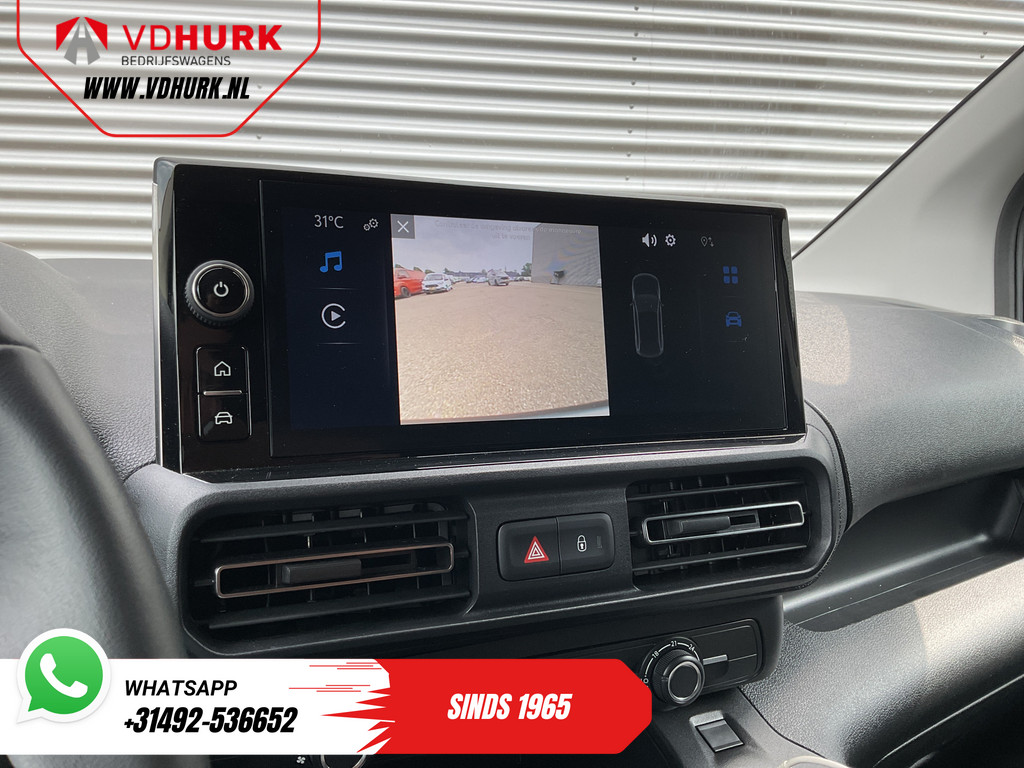 Toyota PROACE CITY Electric Bestelbus 50 kWh 340km WLTP L2 LED/ 3Pers./ Snellader/ Standkachel/ Stoelverw./ Stuurverw./ Carplay/ Camera/ PDC/ Cruise/ Airco 15