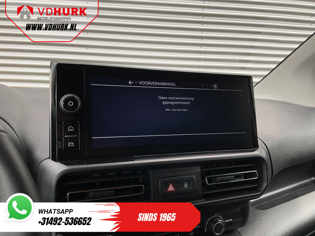 Toyota PROACE CITY Electric Bestelbus 50 kWh 340km WLTP L2 LED/ 3Pers./ Snellader/ Standkachel/ Stoelverw./ Stuurverw./ Carplay/ Camera/ PDC/ Cruise/ Airco 16