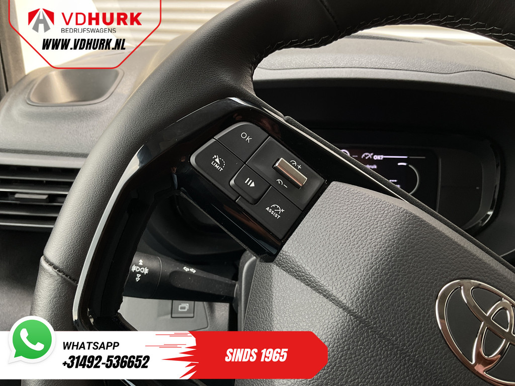 Toyota PROACE CITY Electric Bestelbus 50 kWh 340km WLTP L2 LED/ 3Pers./ Snellader/ Standkachel/ Stoelverw./ Stuurverw./ Carplay/ Camera/ PDC/ Cruise/ Airco 17