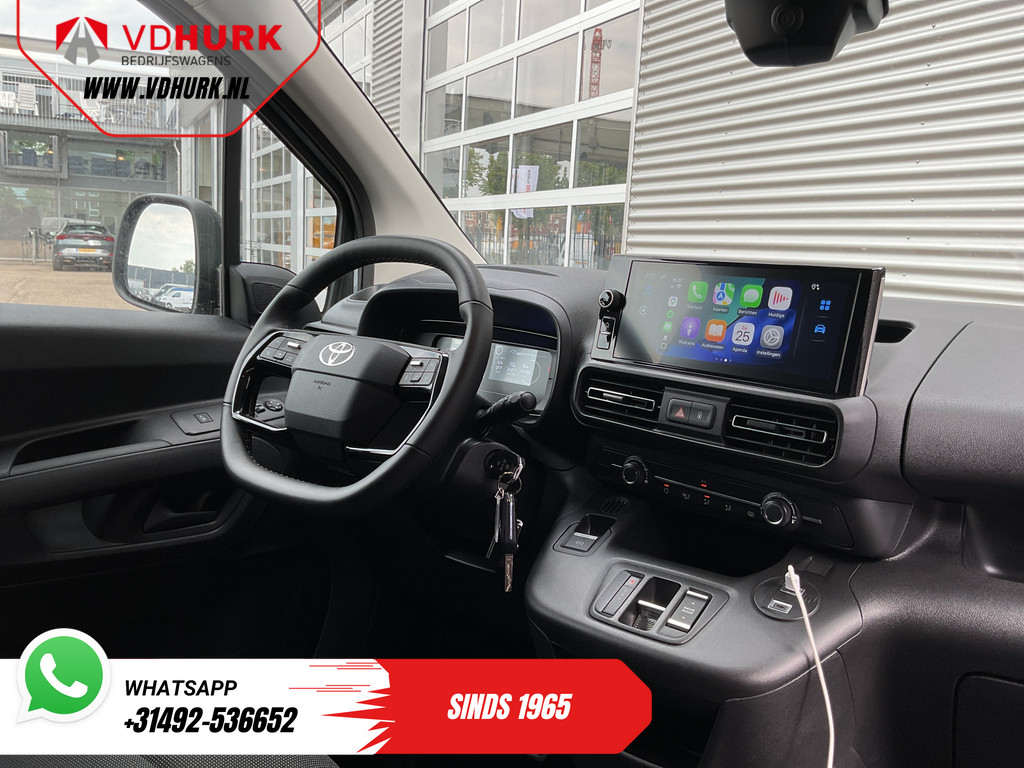 Toyota PROACE CITY Electric Bestelbus 50 kWh 340km WLTP L2 LED/ 3Pers./ Snellader/ Standkachel/ Stoelverw./ Stuurverw./ Carplay/ Camera/ PDC/ Cruise/ Airco 2