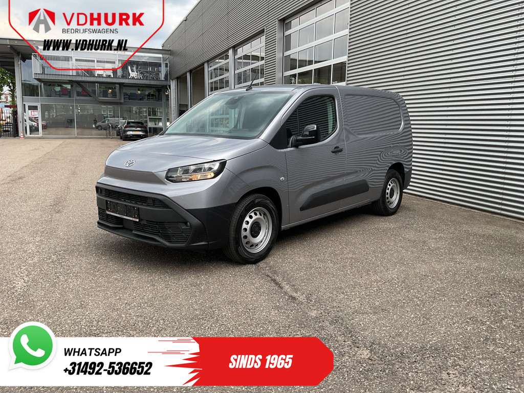 Toyota PROACE CITY Electric Bestelbus 50 kWh 340km WLTP L2 LED/ 3Pers./ Snellader/ Standkachel/ Stoelverw./ Stuurverw./ Carplay/ Camera/ PDC/ Cruise/ Airco 8
