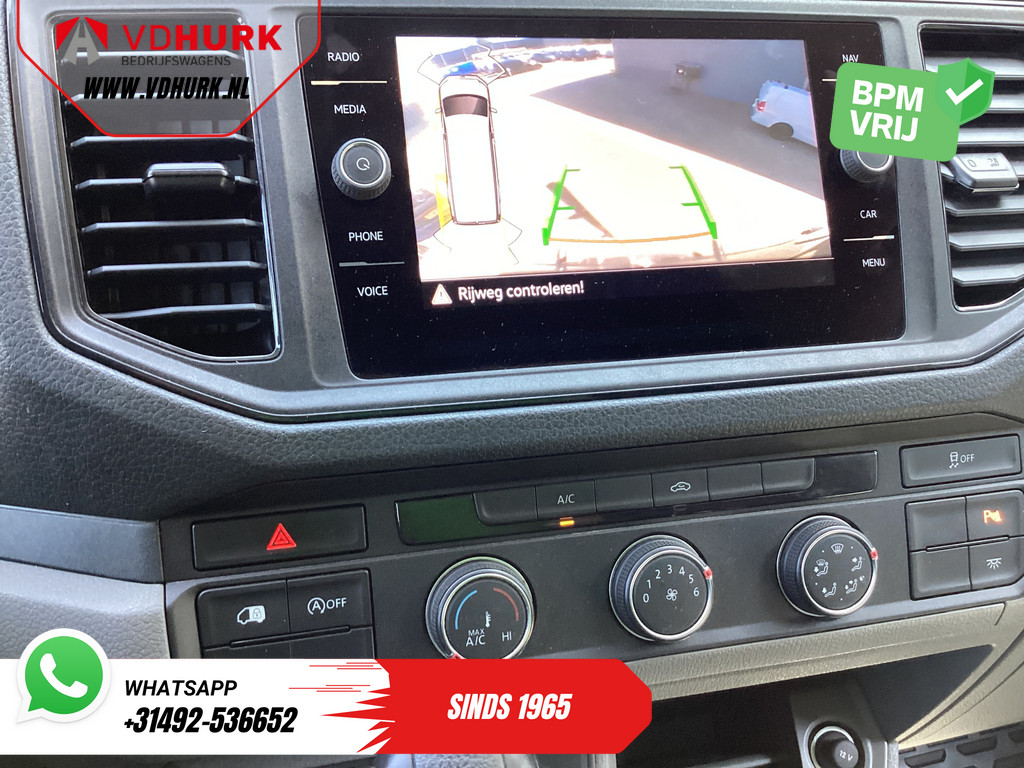 Volkswagen Crafter Bestelbus 35 2.0 TDI 180 pk DSG Aut. L3H3 Imperiaal + Trap/ 270Gr.deuren/ Gev.stoel/ Carplay/ Navi/ Camera/ PDC/ Cruise/ Airco 10