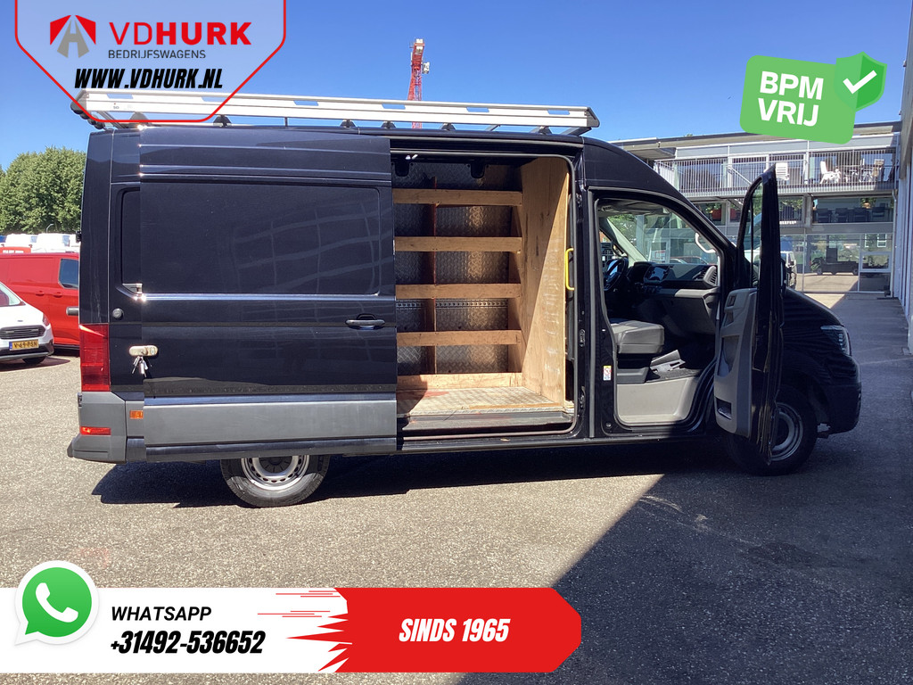 Volkswagen Crafter Bestelbus 35 2.0 TDI 180 pk DSG Aut. L3H3 Imperiaal + Trap/ 270Gr.deuren/ Gev.stoel/ Carplay/ Navi/ Camera/ PDC/ Cruise/ Airco 5
