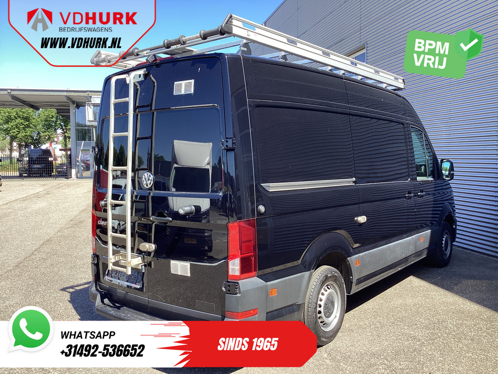 Volkswagen Crafter Bestelbus 35 2.0 TDI 180 pk DSG Aut. L3H3 Imperiaal + Trap/ 270Gr.deuren/ Gev.stoel/ Carplay/ Navi/ Camera/ PDC/ Cruise/ Airco 8