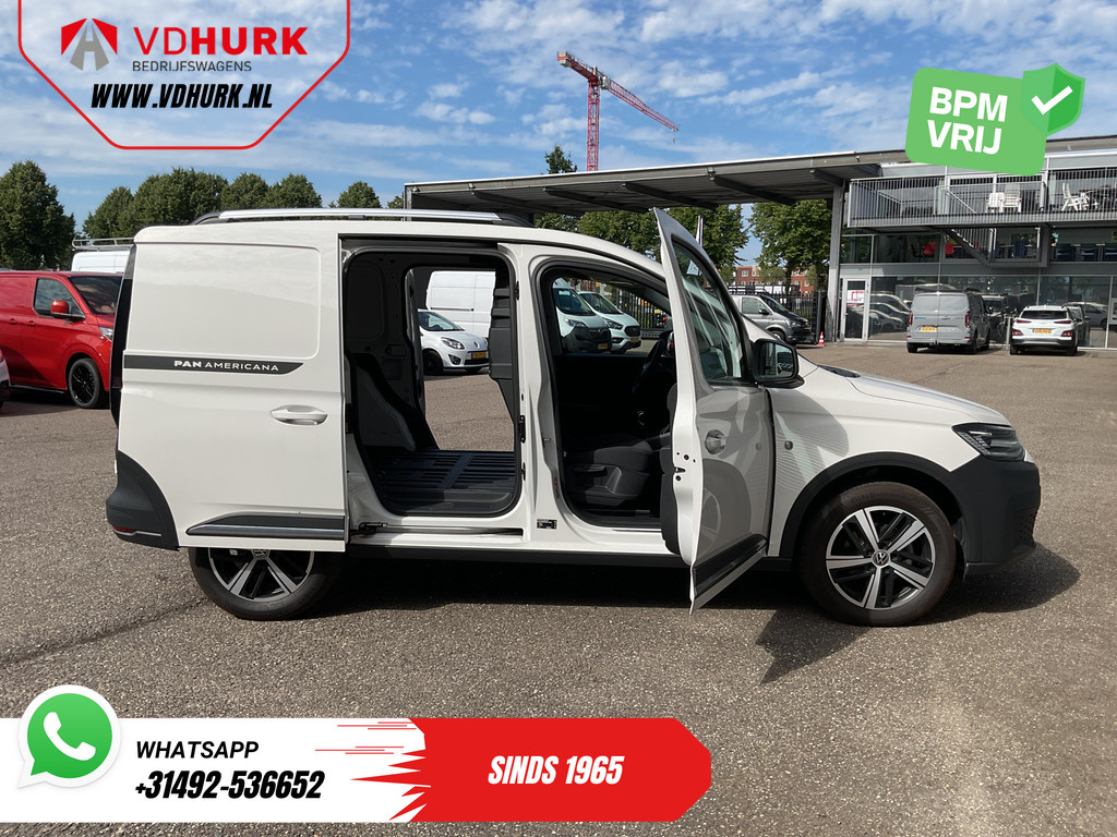 Volkswagen Caddy Cargo Bestelbus 2.0 TDI 100 pk Pan Americana LED/ 2x Schuifdeur/ Virtual Cockpit/ Carplay/ Camera/ PDC/ Cruise/ Airco 4