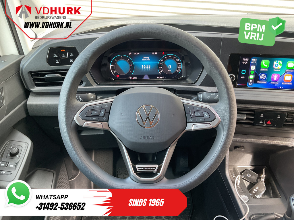 Volkswagen Caddy Cargo Bestelbus 2.0 TDI 100 pk Pan Americana LED/ 2x Schuifdeur/ Virtual Cockpit/ Carplay/ Camera/ PDC/ Cruise/ Airco 9