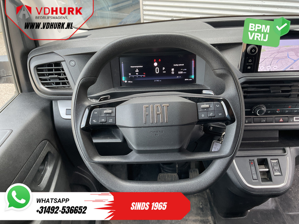 Fiat Scudo Bestelbus 2.0 HDI 180 pk Aut. L2 Carplay/ Navi/ Camera/ PDC/ Cruise/ Airco 11