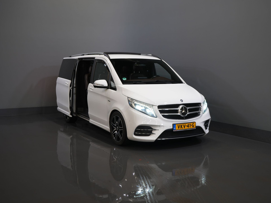 Mercedes-Benz V-Klasse Bestelbus 250d DC Dubbel Cabine Exclusive AMG/ Pano/ Stoelvent./ Mem.Stoelen/ Koelvak/ Adapt.Cruise/ 360 Camera/ Burmester/ Standkachel/ L 8