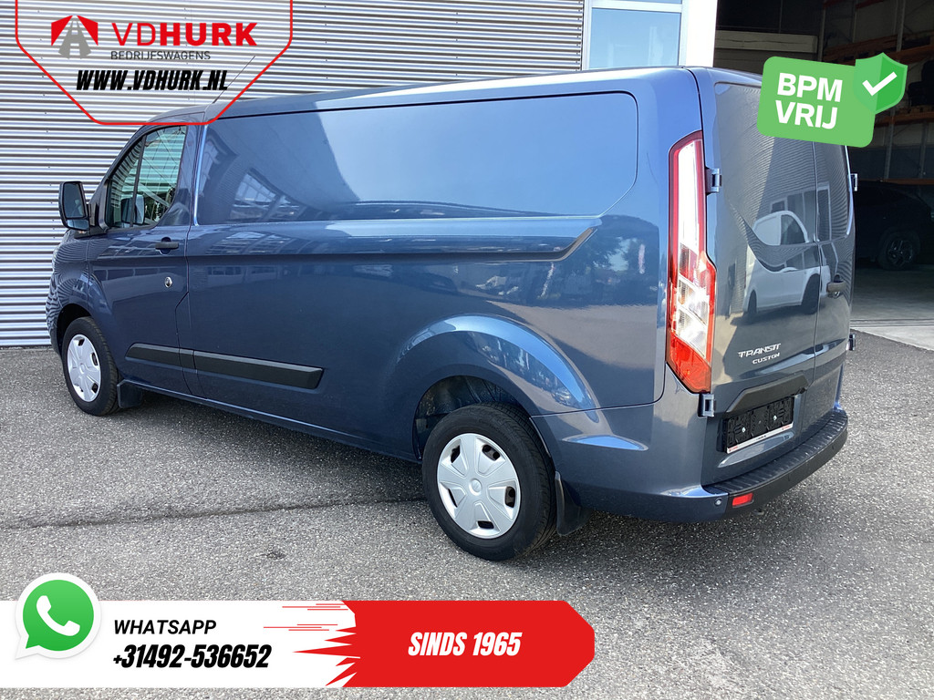 Ford Transit Custom Bestelbus 2.0 TDCI 130 pk L2 Trend Bi-Xenon/ 2.8t Trekverm./ Carplay/ Camera/ PDC/ Cruise/ DAB/ Airco 1