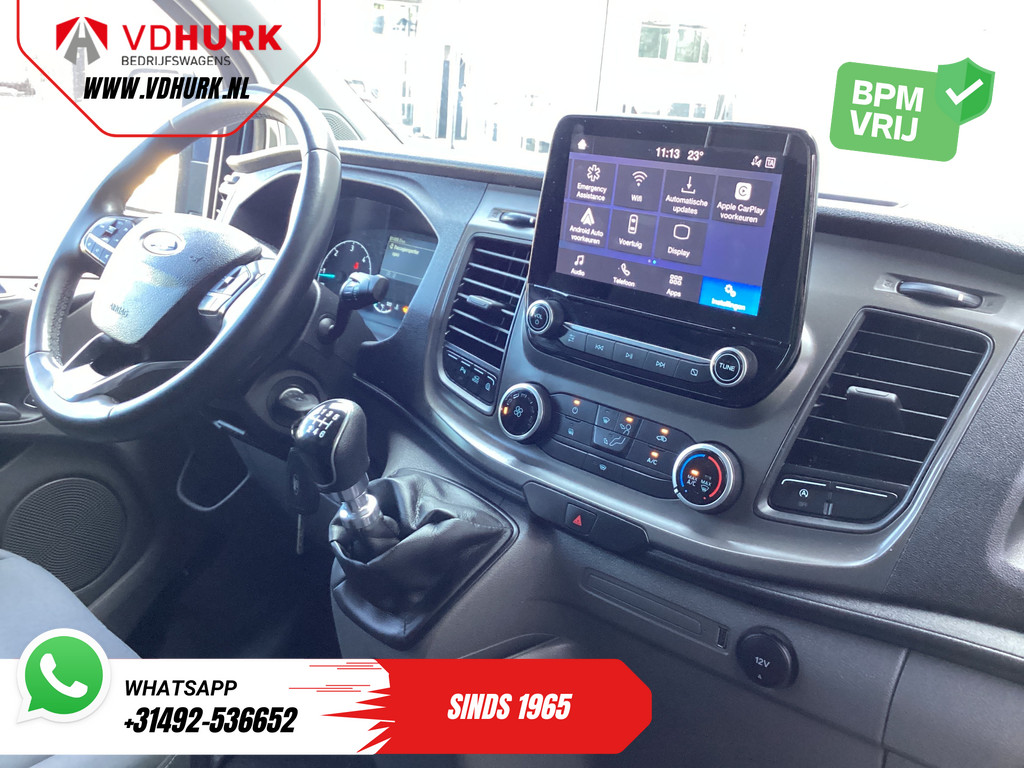 Ford Transit Custom Bestelbus 2.0 TDCI 130 pk L2 Trend Bi-Xenon/ 2.8t Trekverm./ Carplay/ Camera/ PDC/ Cruise/ DAB/ Airco 2