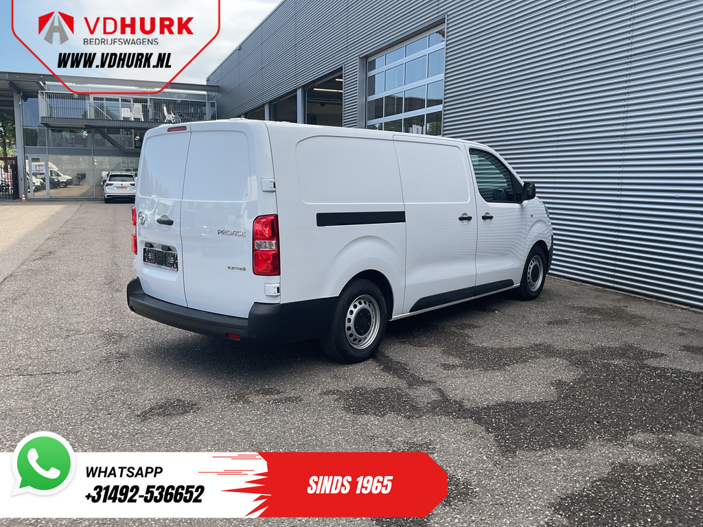 Toyota PROACE Electric Worker Bestelbus L3 75 kWh 350 km WLTP Snellader/ Carplay/ Climate/ PDC/ Cruise/ DAB 10