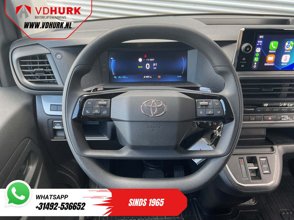 Toyota PROACE Electric Worker Bestelbus L3 75 kWh 350 km WLTP Snellader/ Carplay/ Climate/ PDC/ Cruise/ DAB 14