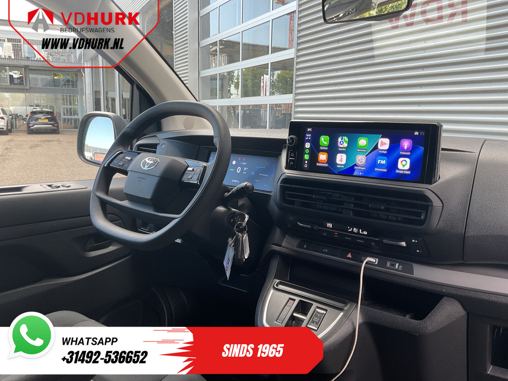 Toyota PROACE Electric Worker Bestelbus L3 75 kWh 350 km WLTP Snellader/ Carplay/ Climate/ PDC/ Cruise/ DAB 2