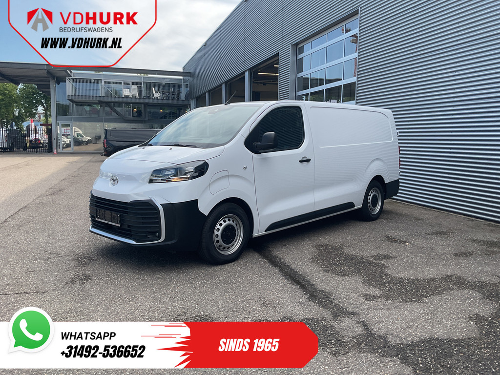 Toyota PROACE Electric Worker Bestelbus L3 75 kWh 350 km WLTP Snellader/ Carplay/ Climate/ PDC/ Cruise/ DAB 8