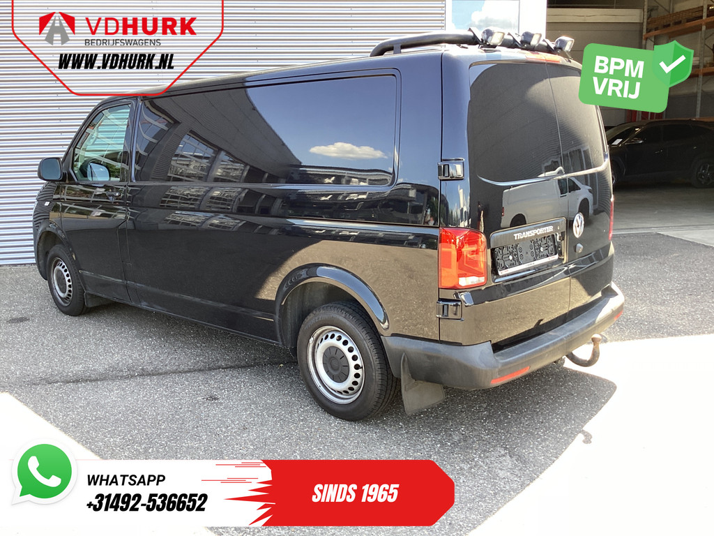 Volkswagen Transporter Bestelbus T6.1 2.0 TDI 150 pk Aut. L2 LED/ Standkachel/ Stoelverw./ Carplay/ PDC/ Cruise/ Airco/ Trekhaak 1