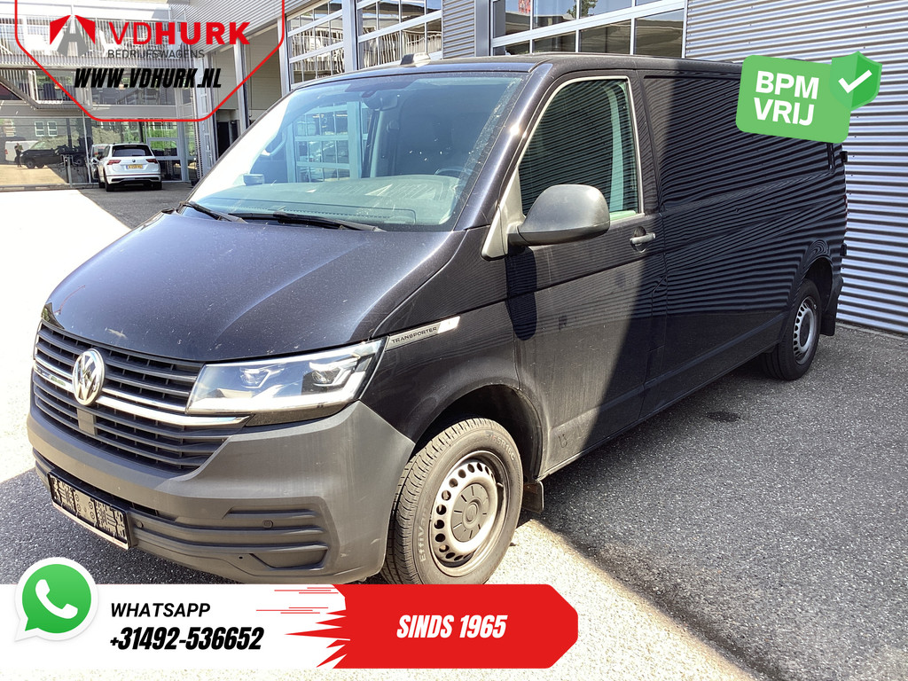 Volkswagen Transporter Bestelbus T6.1 2.0 TDI 150 pk Aut. L2 LED/ Standkachel/ Stoelverw./ Carplay/ PDC/ Cruise/ Airco/ Trekhaak 7